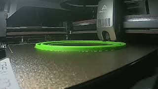 3-D printed rings, the second set, for the instant can cooler. Printed with the Creality K2.