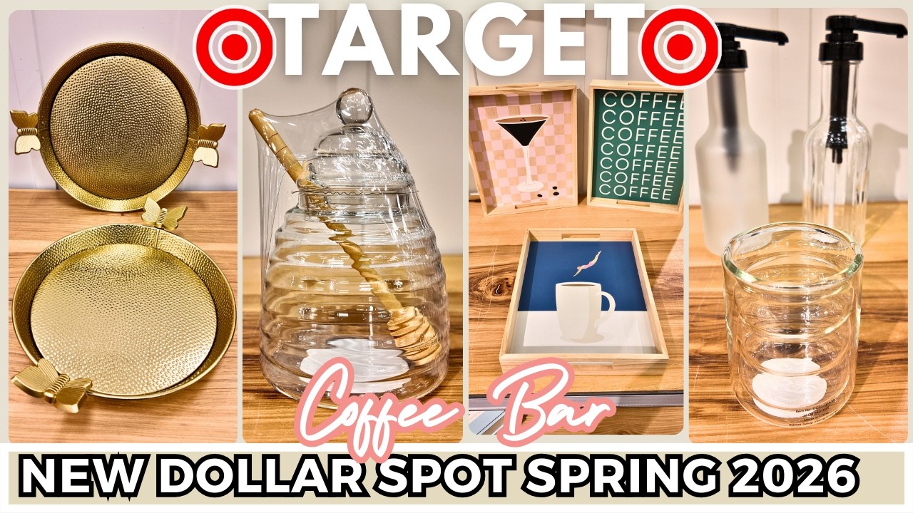 ВЕСНА 2026 В TARGET DOLLAR SPOT ☕ НОВИНКИ: товары для кофейных баров, стеклянные кружки, заварочн...