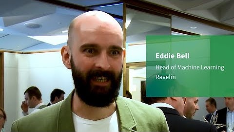 Eddie Bell (Ravelin) discusses the importance of data science for financial firms