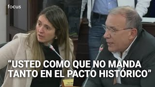 Último round entre Paloma Valencia y Roy Barreras en el Senado por procesos de paz y plebiscito