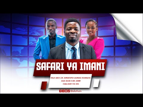 SAFARI YA IMANI SOMO MAOMBI YA KUFUNGULIWA VIFUNGO 24 10 2025