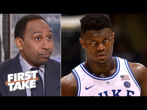 Thumbnail for Zion Williamson can live up to the LeBron hype - Stephen A. | First Take