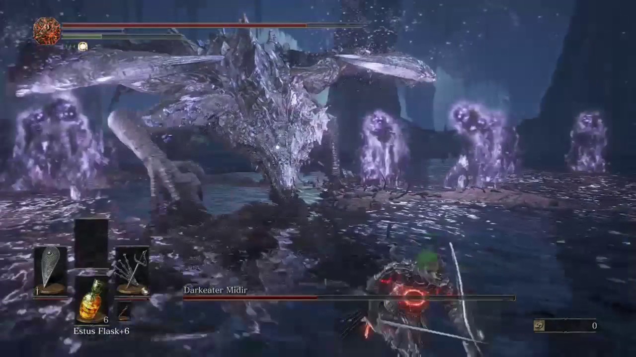 HOW TO SOLO DARKEATER MIDIR - Dark Souls III walkthrough - YouTube