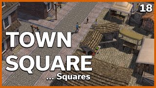 MegaMod 9 Banished Gameplay - Town Square