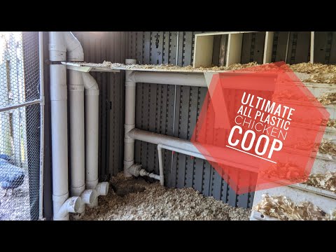 All Plastic DIY Chicken Coop Update