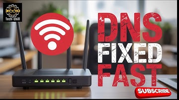 How to fix DNS server not responding error