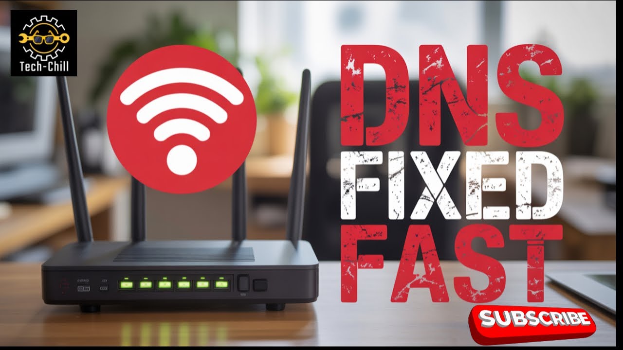 How to fix DNS server not responding error