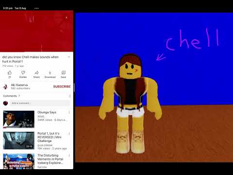 Chell hurts sound