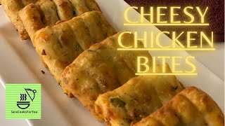 CHEESY CHICKEN BITES | RAMADAN SNACK RECIPE | QUICK AND EASY IFTAR SNACK RECIPE