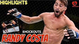 Randy Costa UFC Faceoffs and Knockouts