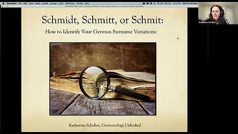 Question and Answer Session: Schmidt, Schmitt, or ...