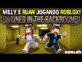 PRESO COM ELE! Milly e Ruan em Chained in the Backrooms (Roblox)