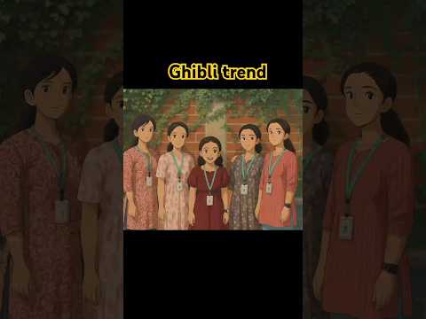 Ghibli Trend video