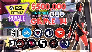 $500,000 🥊ESL Katowice Duo🥊 Game 14 Viewing Party (Fortnite)