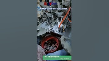 cabinet hinge making process #hingeassembly #Yanman