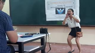 The Conscience Declamation Piece Champion Terynamae Hilario