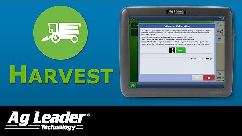 Combine Vibration Calibration - Harvest Checklist 4
