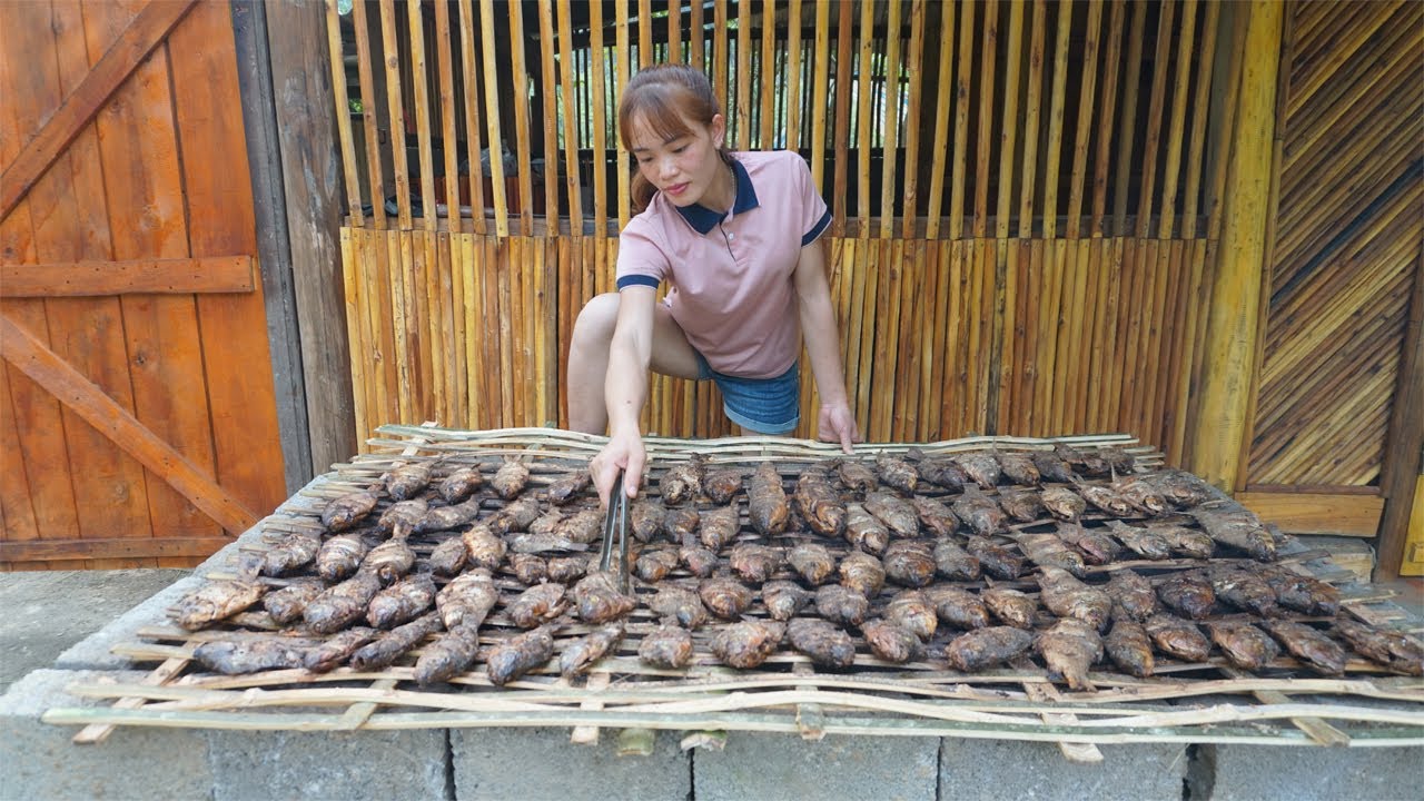 Fishing Smoked Fish Processing, Marinate and preserve fish / Thanh