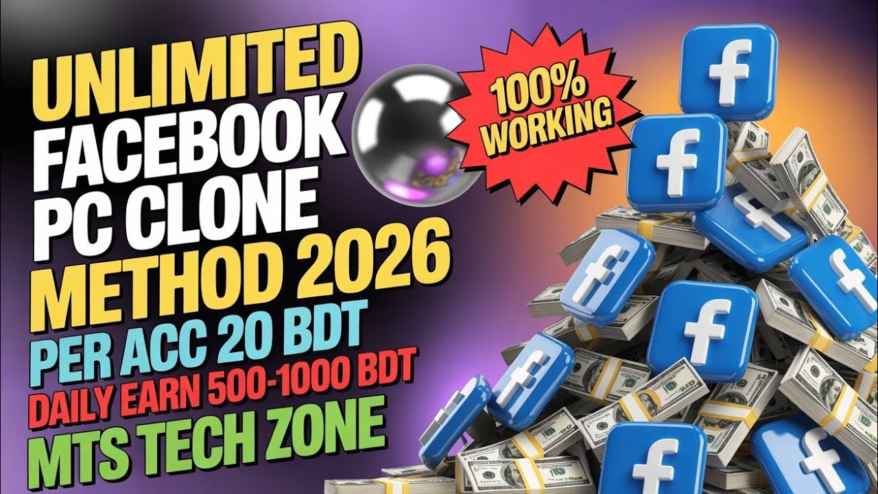 Unlimited Facebook PC Clone Method 2026