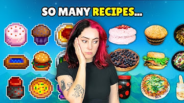 I made EVERY Stardew Valley NPC’s Favorite Food… IRL