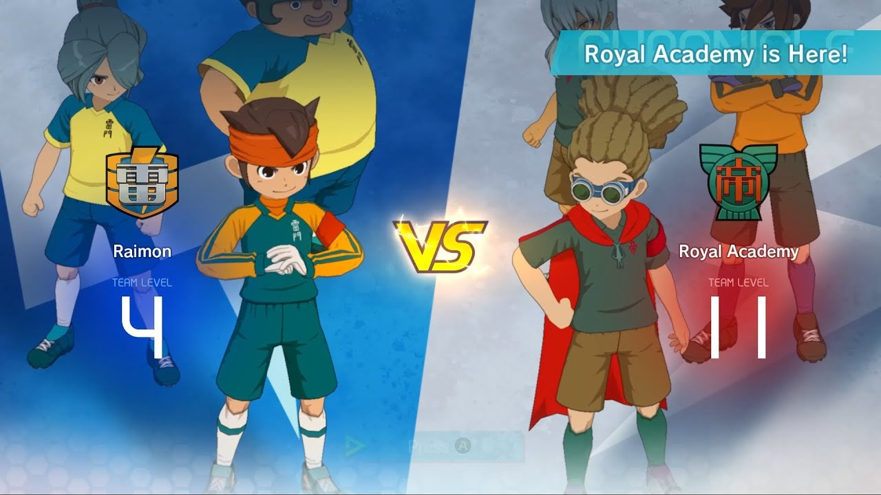 Rayo Del Raimon Raimon vs Teikoku Gakuen (Royal Academy) | Chronicle Mode #01 | Inazuma ...