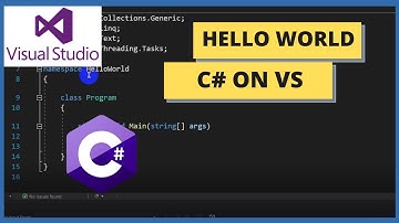 How to write Visual Studio C# code : Hello World  |  C# Bangla Tutorial 1