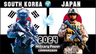 SOUTH KOREA vs JAPAN Military Power Comparison 2024