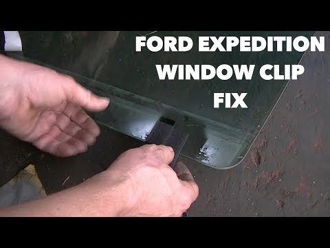 Expedition Falling Side Glass easy fix Clips. Tempered glass don&rsquo;t try to drill! FYI