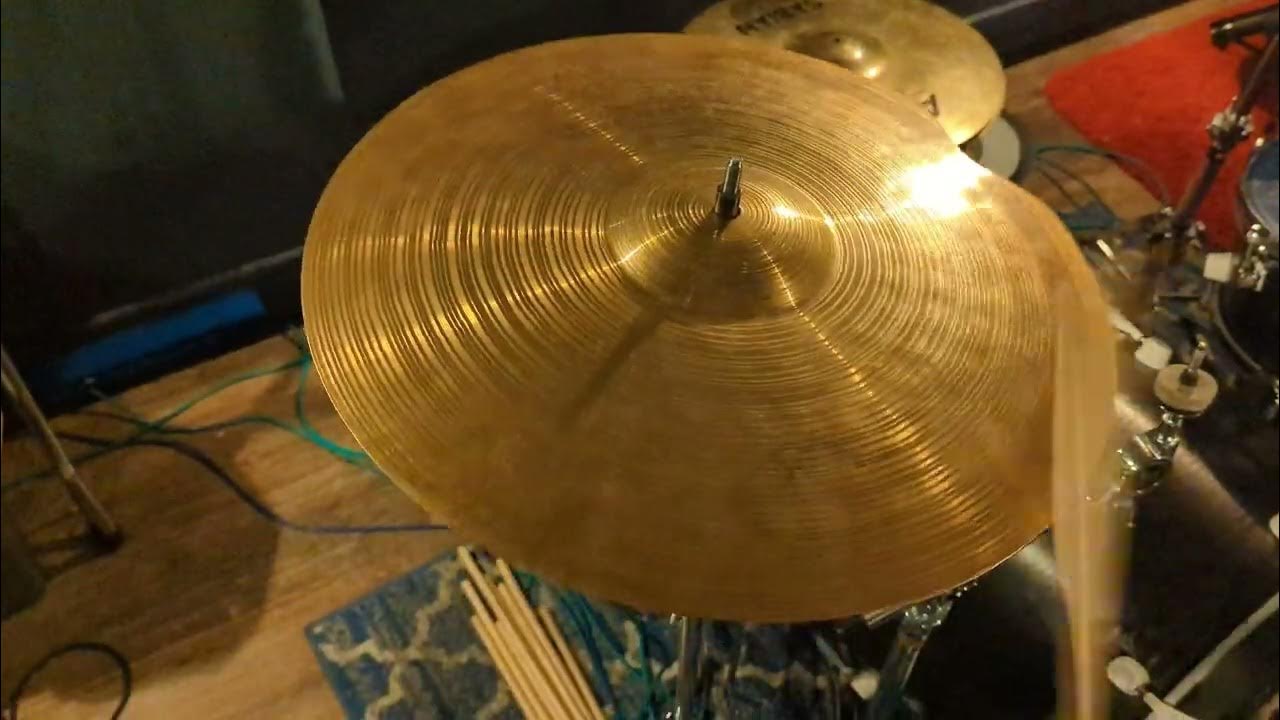 Paiste 16" Alpha crash cymbal sound file YouTube