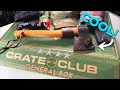 Crate Club General Box! January 2025 (New Axe, Wallet, Backpack)