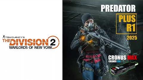 CRONUS MAX - THE DIVISION 2 | PREDATOR R1: Anti Recoil , Rapid Fire , AimAssist , CutStrafe +