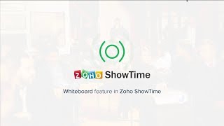 The Whiteboard feature in Zoho ShowTime screenshot 4