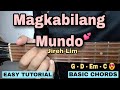 Magkabilang Mundo Guitar Tutorial - Jireh Lim (EASY CHORDS)