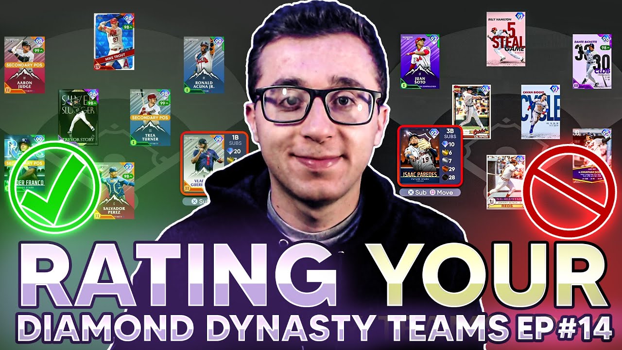 Rating YOUR Diamond Dynasty Teams in MLB The Show 21 Diamond Dynasty