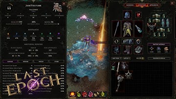 99 Cold Acid Flask Falconer - Corruption 706 Boss + Harbinger | Last Epoch 1.1 Cycle 2 Day 4