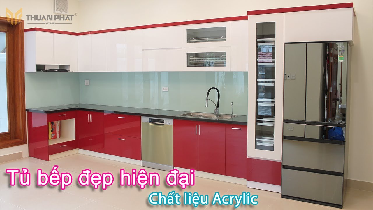 Tủ bếp Acrylic An Cường 2024: Tủ bếp Acrylic An Cường đã cải tiến và nâng cấp thiết kế để mang lại cho khách hàng trải nghiệm nấu nướng tuyệt vời nhất. Với chất liệu Acrylic cao cấp, tủ bếp còn được bảo vệ khỏi những tác động bên ngoài và dễ dàng vệ sinh. Đến với Tủ bếp Acrylic An Cường, bạn sẽ không chỉ có một không gian nấu ăn sang trọng mà còn đảm bảo vệ sinh và tiện nghi.