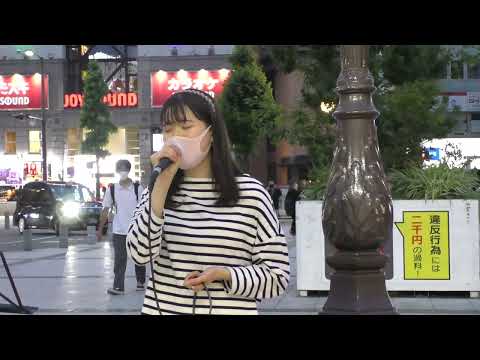 2022.6.13　＃瞳（大原櫻子）　＃あゆみ　＃路上ライブ　＃金山　@_00ayu._