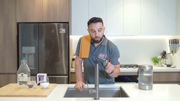 How To Clear A Kitchen Sink Using Baking Soda & Vinegar | DIY Plumbing