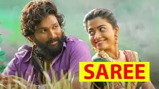 Pushpa Movie Saree | Textile Designing | Photoshop Tutorial screenshot 4