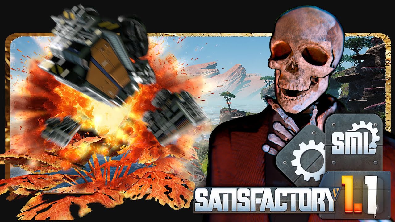 Satisfactory 1.1| Skeleden live