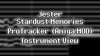 Jester - “Stardust Memories” (Amiga MOD) [Instrument View]