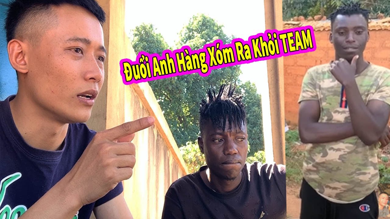 Quanglinhvlogs || Đuổi Anh Hàng Xóm Ra Khỏi Team Châu Phi