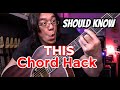 Super Simple Acoustic Guitar Hack - ONE Chord SHAPE does IT ALL