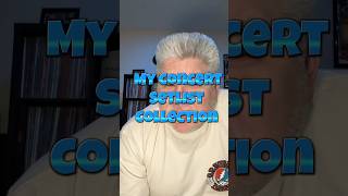 My Collection of Concert Setlists 🎤