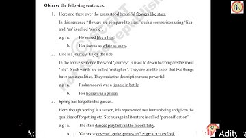 VIII Class English The Garden Within (Poem) Study Material Video-8