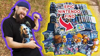 EPIC Garage Sale Game Finds! Rare Nintendo Pickup!