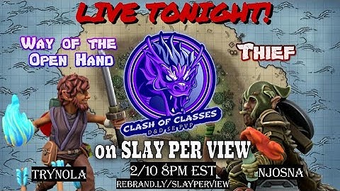 Way of the Open hand Monk vs Thief Rogue in Clash of Classes: D&D PvP