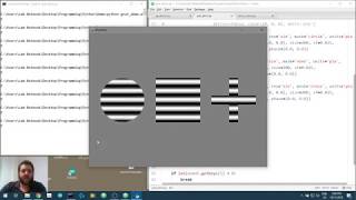 Creating Visual Stimuli in Python 3.6 (video 2.82): Presenting multiple stimuli to a window