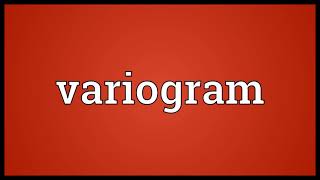 Celebrity Variogram Meaning Profile