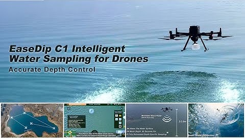 EaseDip C1: Advanced Drone Water Sampling System for DJI M300/M350 | BVLOS Precision Sampling